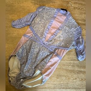 Sparkling Lavender and Blush Dance costume